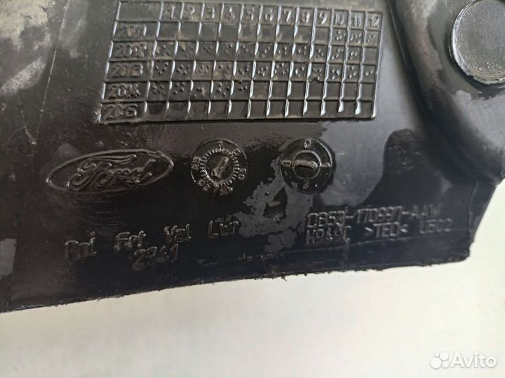 Спойлер бампера ford explorer 5