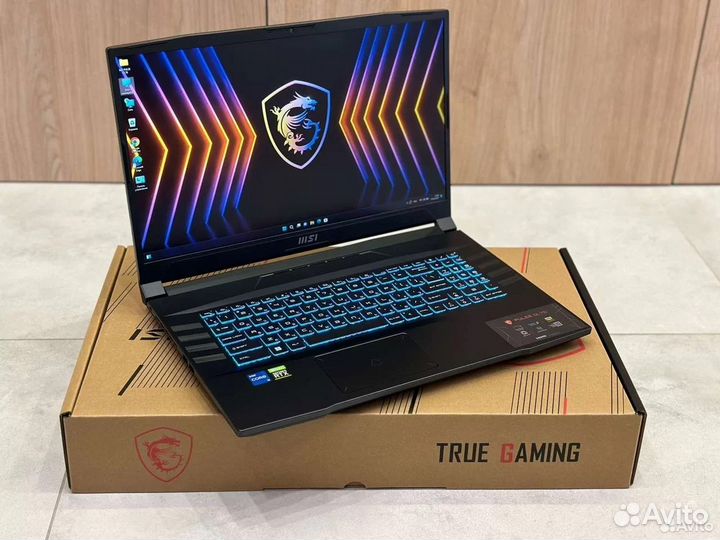 Огромный MSi 16 ядер i5-12500H 16Gb RTX 3060 SSD