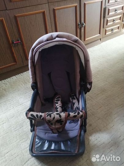 Люлька и прогулочный блок