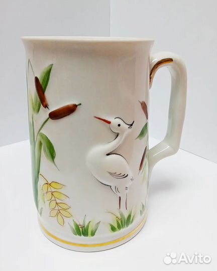 Посуда Сысерть икорница, большая кружка