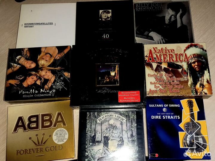 Cd music Vanilla Ninja. abba. Black amores Night.v