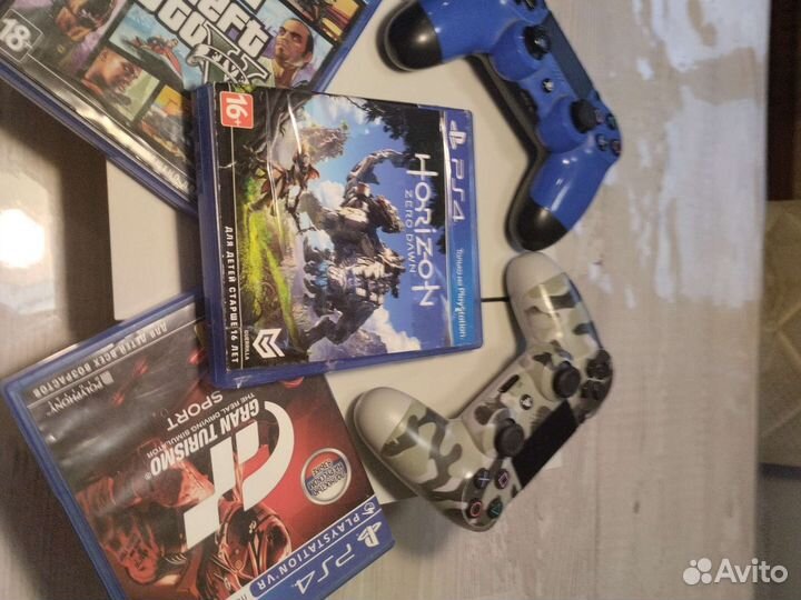 Sony PS4 slim. 500 гб белая