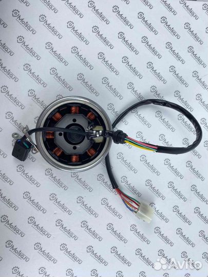 Зажигание в сборе с маховиком (генератор) (8 катуш