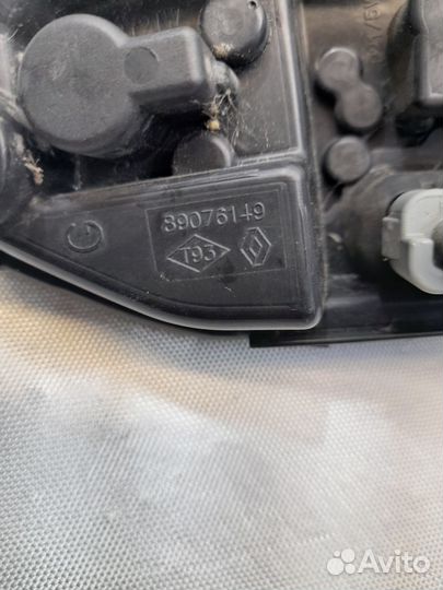 Плата заднего фонаря Renault Megane 3