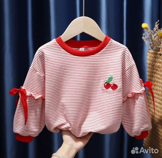 Джемпер для маленьких модниц (размеры от 80 до 98)