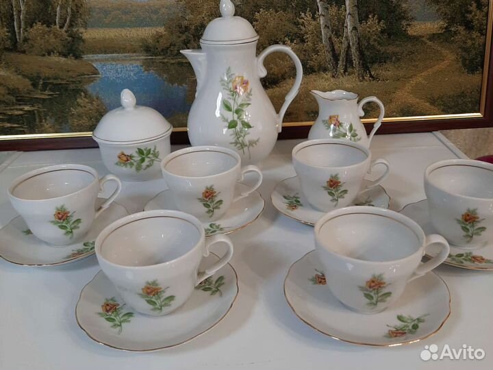 Кофейный сервиз kahla гдр