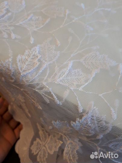 Тюль новая 2,4 на 6м