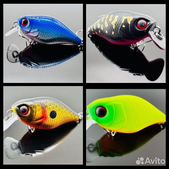 Jackall Chubby 38mm, 38 расцветок