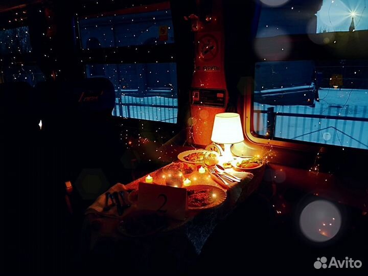 Романтическое свидание в поезде