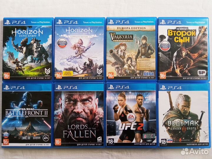 PlayStation 4 диски - игры лицензионные PS4 - PS5