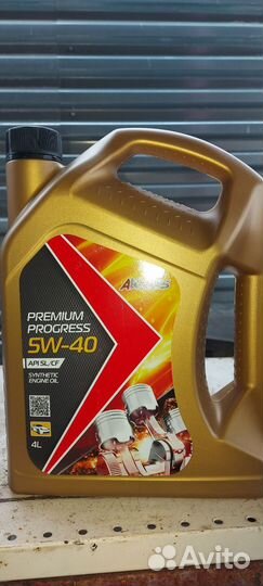 Масло моторное 5W40 синтетика