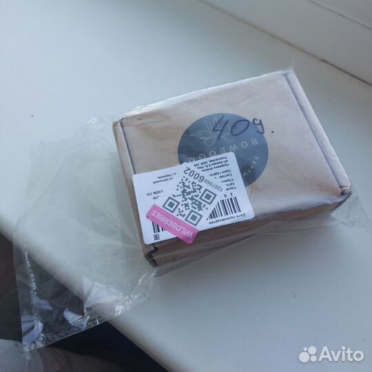 Заколка для девочки голубой