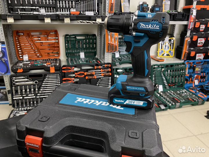 Шуруповерт Makita бесщеточный 18v