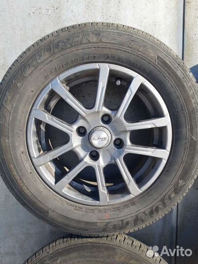 Колёса в сборе Dunlop r14 4x108