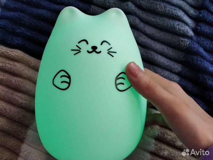 Котик,ночник