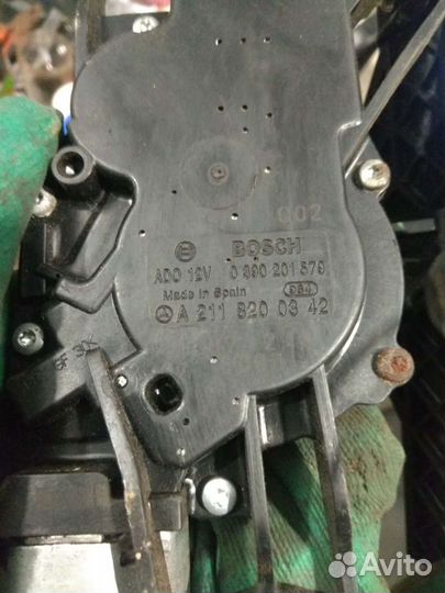 Mercedes w211 моторчик стеклоочистителя заднего ст