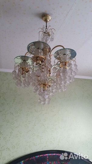 Люстра хрустальная