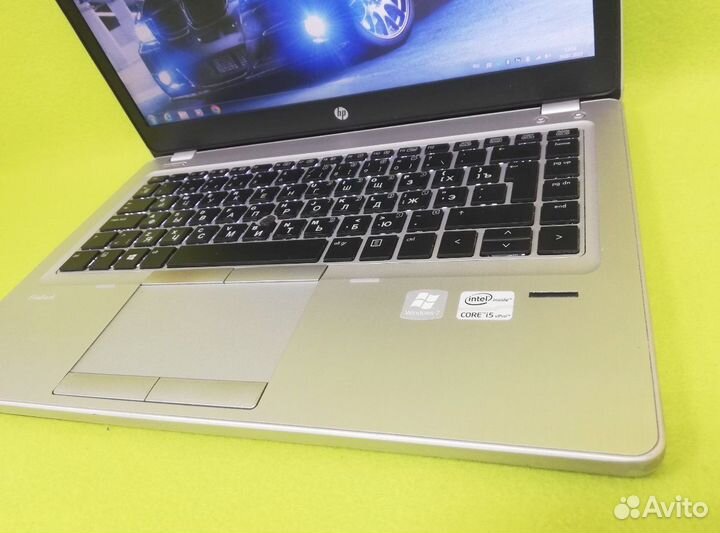 Ноутбук HP Folio i5/8 гб/экран 14/Ssd/Windows