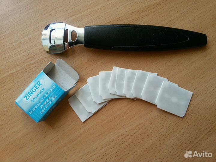 Скребок д/педикюра Zinger