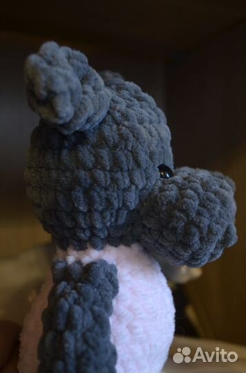 Вязаный бегемот