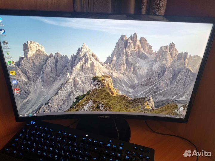 Монитор samsung 24 изогнутый