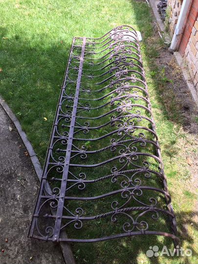 Балконное ограждение,решётки выпуклые