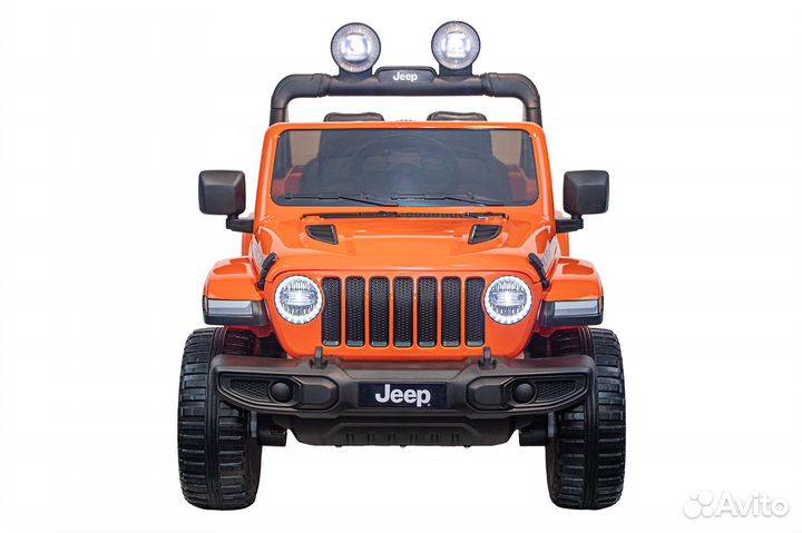 Электромобиль Jeep Rubicon 4x4 Orange