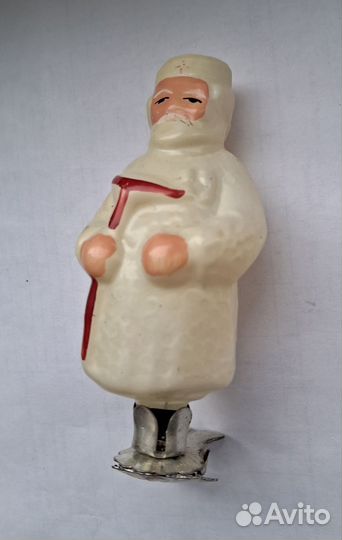 Старая ёлочные игрушка, доктор Айболит