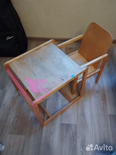 Детский столик и стульчик
