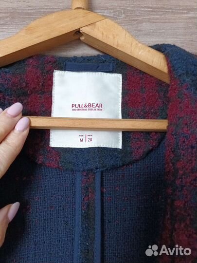 Пальто демисезонное Pull&Bear 44-46 букле