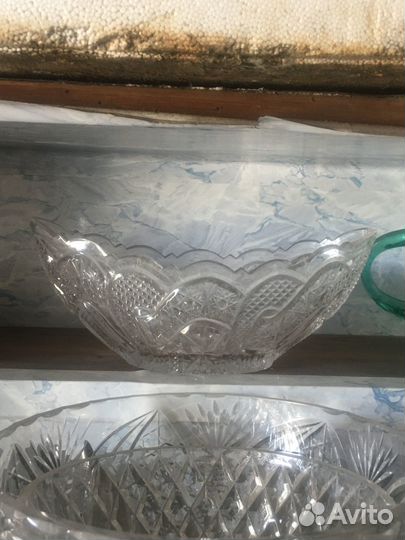 Ваза хрустальная СССР