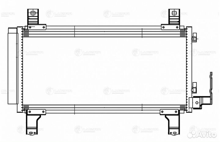 Радиатор кондиционера Мазда 6 02