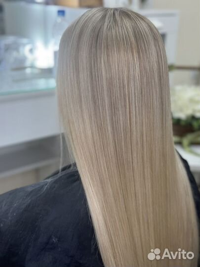 Окрашивание Аиртач, мелирование, блонд