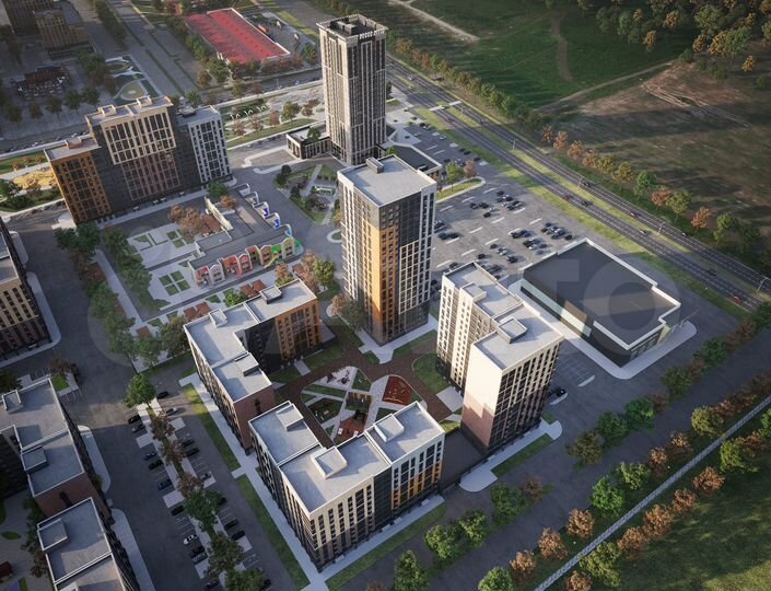 1-к. квартира, 52 м², 15/24 эт.