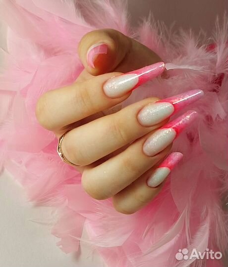 Наращивание ногтей,педикюр,окраш.бровей,макияж