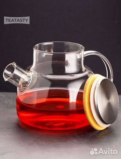 Заварочный чайник с подставкой для подогрева