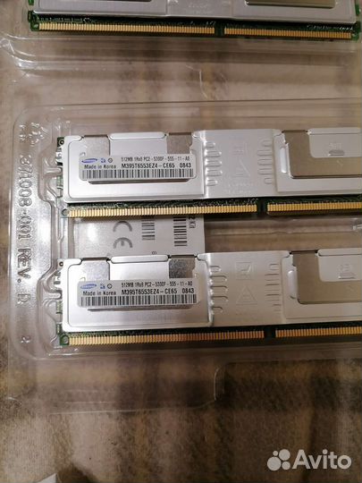 Оперативная память DDR2 512 Mb