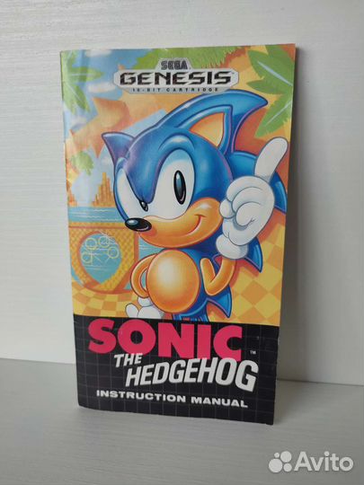 Sonic Sega Genesis оригинал