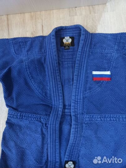 Кимоно для дзюдо синее