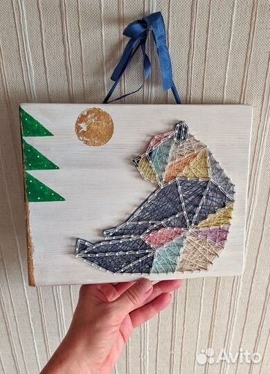 Интерьерное авторское панно ручной работы