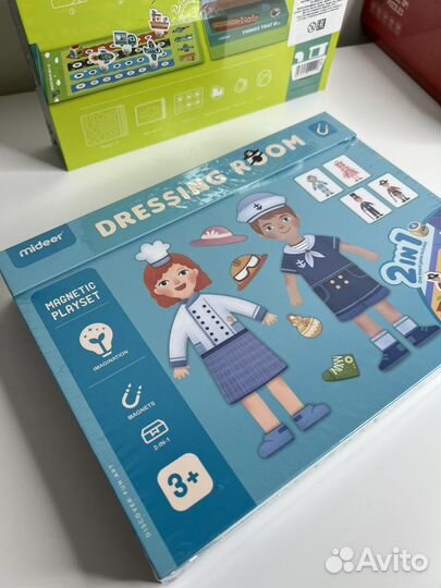 Mideer магнитный пазл