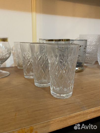 Хрустальные бокалы