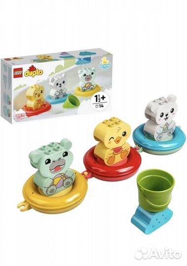 Конструктор lego duplo 10965 приключения в ванной