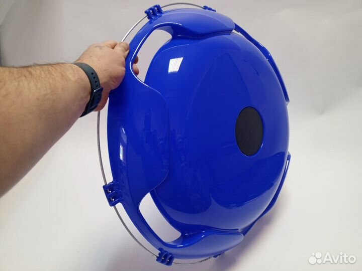 Колпаки синие 22.5 передние и задние