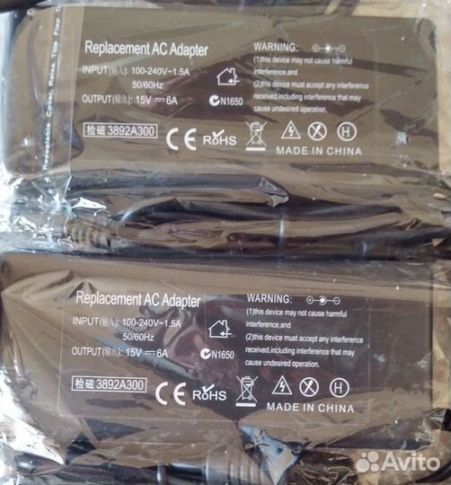 Блок питания n15v6a90w для универсальных зарядных
