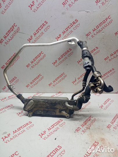 Теплообменник масляного фильтра Audi A6 C7 седан