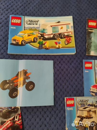Инструкции к Lego City, Sponge Bob, technic
