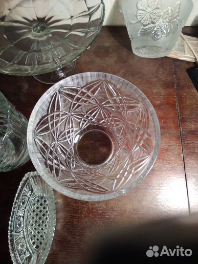Вазы хрустальные. СССР