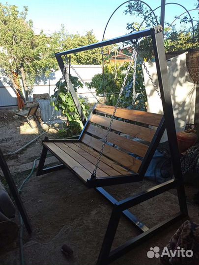 Качеля в стиле лофт