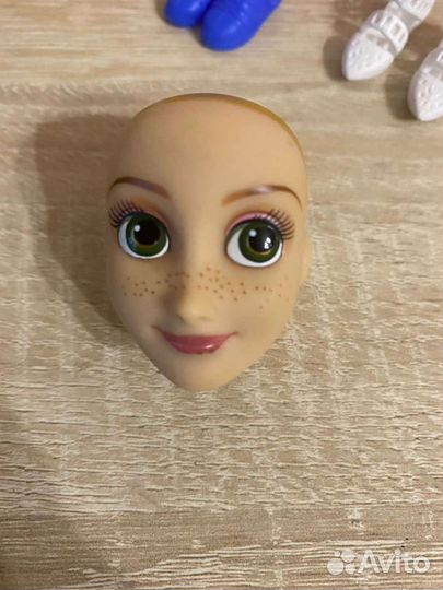 Голова куклы Рапунцель под прошивку